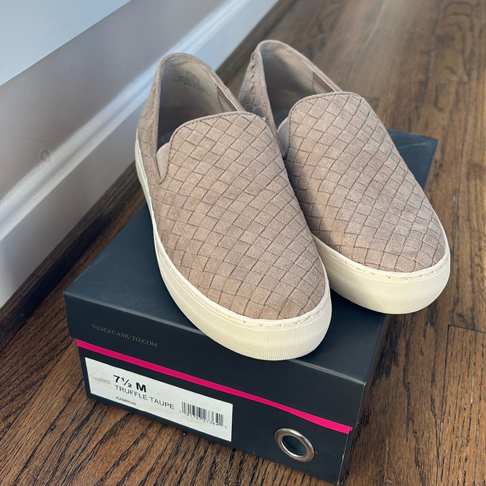 Vinca Camuto Suede Slip On Shoes